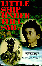 Little ship under full sail