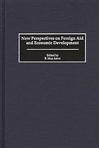 New perspectives on foreign aid and economic development