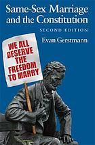 Same-Sex Marriage and the Constitution cover image