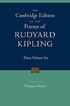 The Cambridge edition of the poems of Rudyard Kipling