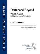 Darfur and beyond : what is needed to prevent mass atrocities