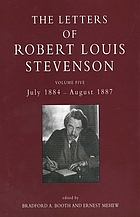 The letters of Robert Louis Stevenson