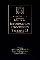 Advances in neural information processing systems 11 : proceedings of the 1998 conference