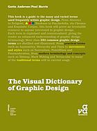 The visual dictionary of graphic design.