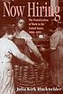 Now hiring : the feminization of work in the United States, 1900-1995