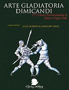 Arte gladiatoria : swordsmanship