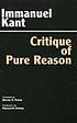 Critique of pure reason