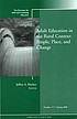 Adult education in the rural context  : people,... von  Jeffrey A Ritchey 