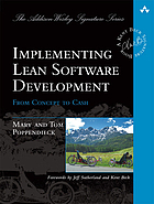 Implementing lean software development : from concept to cash