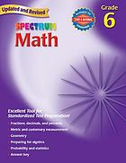 Spectrum math. Grade 6.