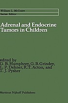 Adrenal and endocrine tumors in children : adrenal cortical carcincoma and multiple endocrine neoplasia