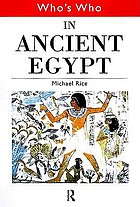 Who's who in ancient Egypt