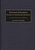 Eminent educators : studies in intellectual influence door Maurice R Berube