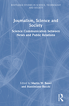 Journalism, science and society : science communication between news and public relations