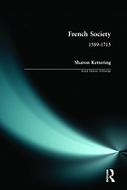 French society, 1589-1715