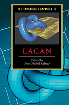 The Cambridge companion to Lacan