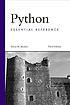 Python essential reference von David M Beazley