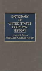 Dictionary of United States economic history
