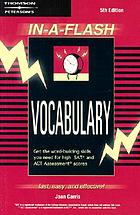 Vocabulary