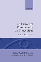 A historical commentary on Thucydides