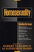 Homosexuality : debating the issues