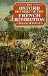 The Oxford history of the French Revolution