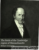The birds of the Cambridge region of Massachusetts.