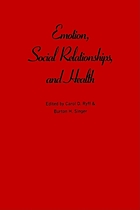 Emotion, social relationships, and health