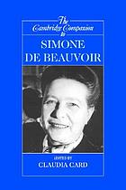 The Cambridge companion to Simone de Beauvoir