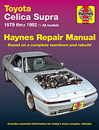 Toyota Supra automotive repair manual