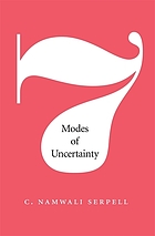 Seven modes of uncertainty