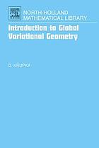 Introduction to global variational geometry