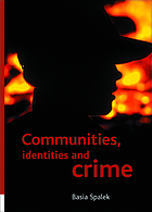 Communities, Identities and Crime cover image
