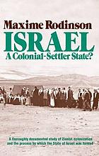 Israel, a colonial-settler state?