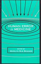 Human error in medicine