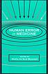 Human error in medicine