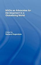 NGOs as advocates for development in a globalising world