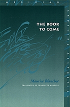 The book to come