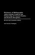 Dictionary of bibliographic abbreviations found... door Jean Susorney Wellington