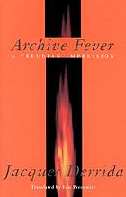 Archive fever : a Freudian impression
