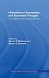 Historians of economics and economic thought :... por Steven G Medema