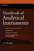 Handbook of analytical instruments