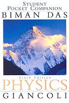 Student pocket companion [to] physics, principles with applications, sixth edition [by] Giancoli
