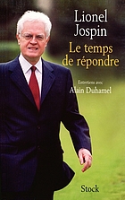 Le temps de répondre