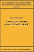 Vorlesungen über Himmelsmechanik. by  Carl Ludwig Siegel 