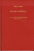 The canon and the curricula : a study of musicology and ethnomusicology programs in America