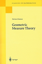 Geometric measure theory
