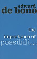 The importance of possibili...