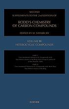 Rodd's chemistry of carbon compounds Pt. C/D. Five-membered heterocyclic compounds with two hetero-atoms in the ring from groups V and, or VI of the periodic table. Five-membered heterocyclic compounds with more than two hetero-atoms in the ring