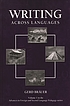 Writing across languages de Gerd Bräuer